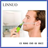 green color wet/dry use nose and ear hair trmmer