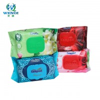 hot sell baby hygiene cleaning wet wipes with plastic lids